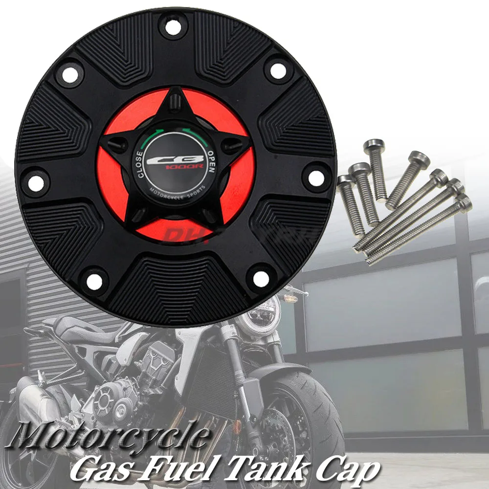 For Honda CB1000 R CB1000R 2008-2017 2009 2010 2011 2012 2013 2014 2015 2016 CNC Keyless Motorcycle Fuel Gas Tank Cap Cover