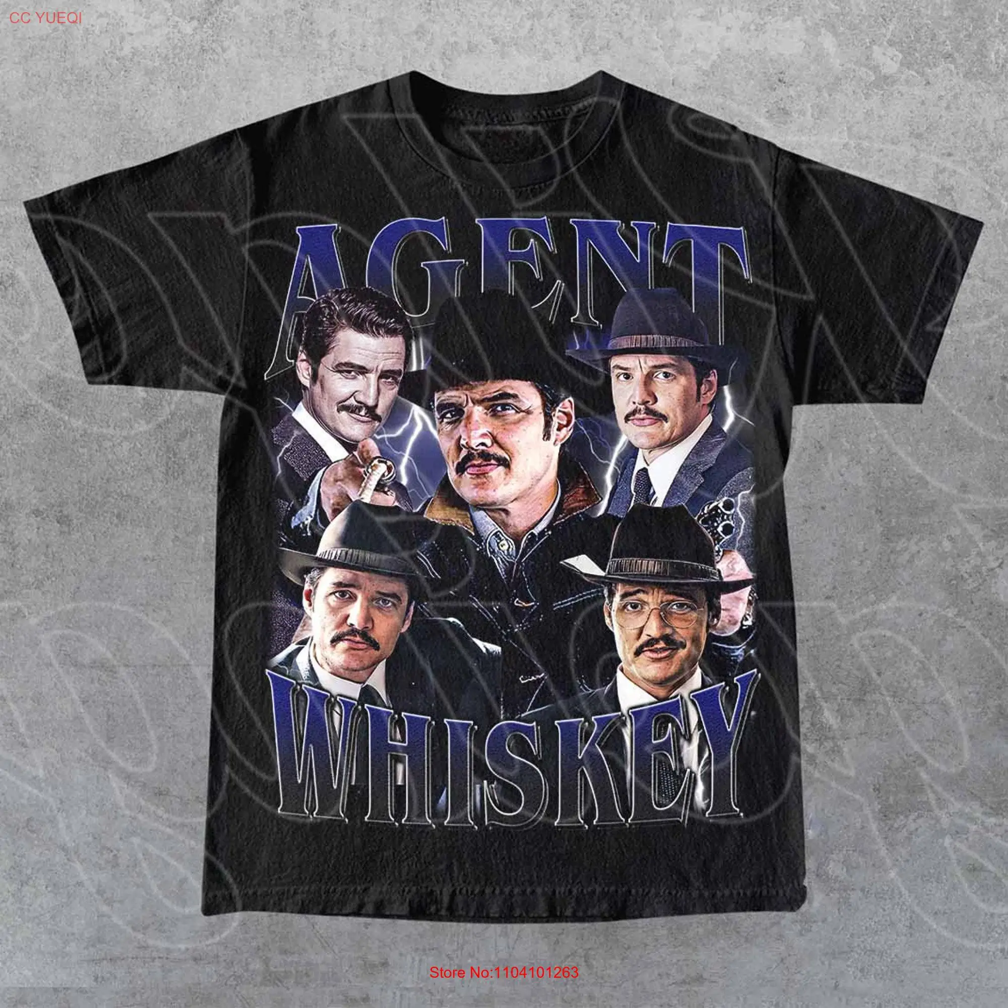 Limited Agent Whiskey Vintage T Shirt For Woman and Man  long or short sleeves