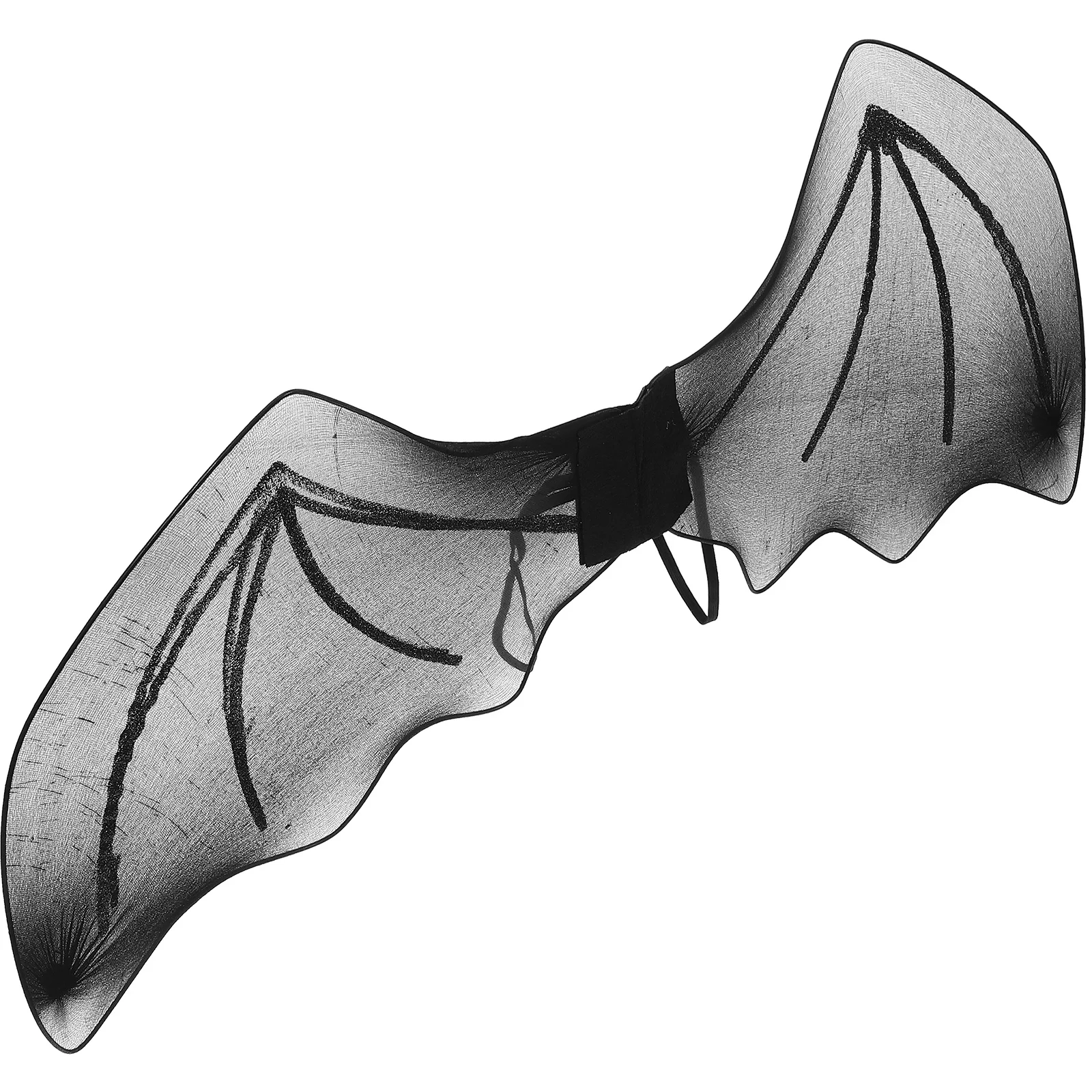 Bat Wings Costume Lightweight Black Halloween Party Decor Simulated Bat Wing Dress Up Cosplay Prop For Kids Adults