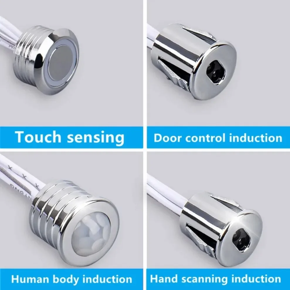 Touch sensor switch Hand Sweep Switch 5A DC12V-24V IR Motion Sensor Hand Wave Scan Smart LED Closet Cabinet light/Wardrobe lamp