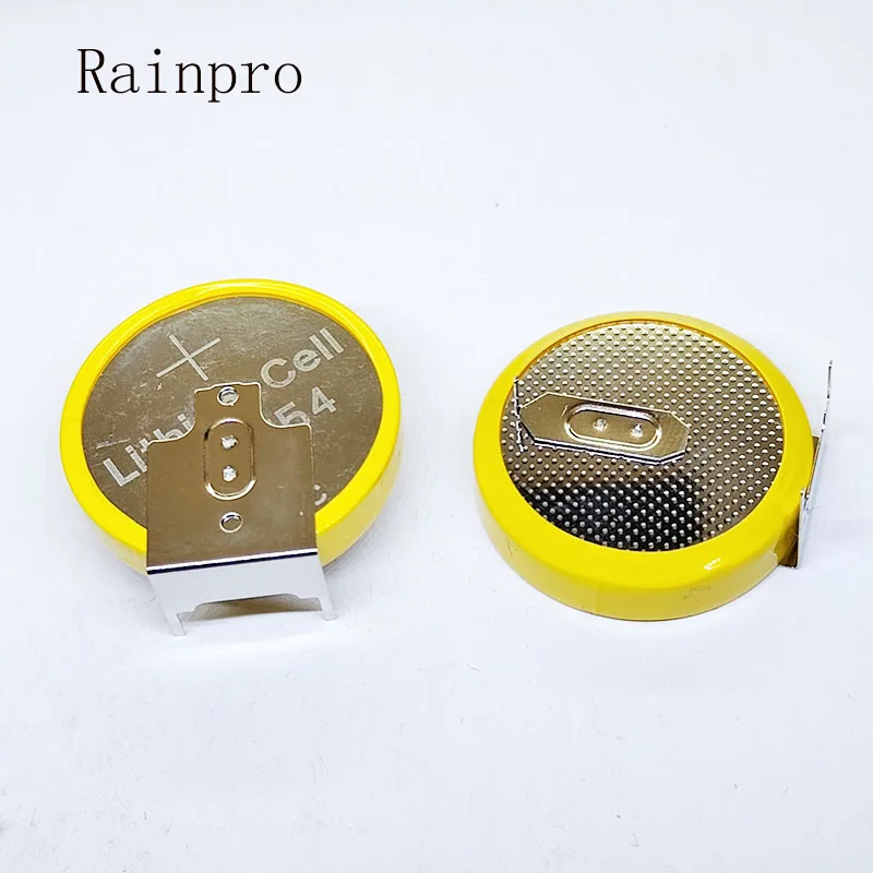 2PCS/LOT CR2354 With 3 legs 2354 3V button battery with welding leg