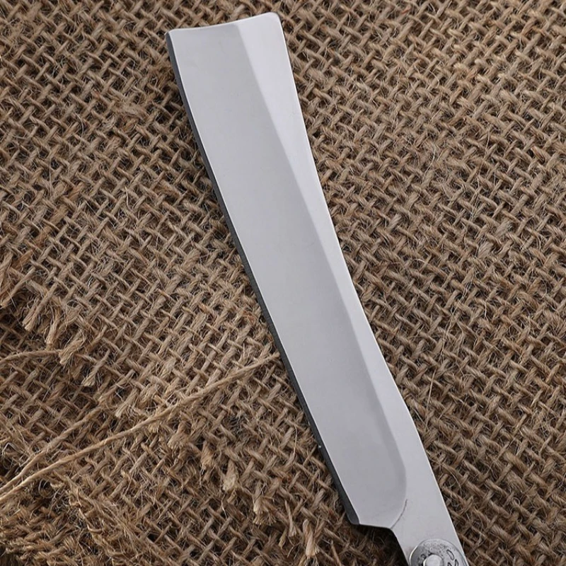 Large Size Stainless Steel Straight Razor for Men Traditional Sharp Manual Shaving Razor Beard And Facial Hair Remover Tool view 6