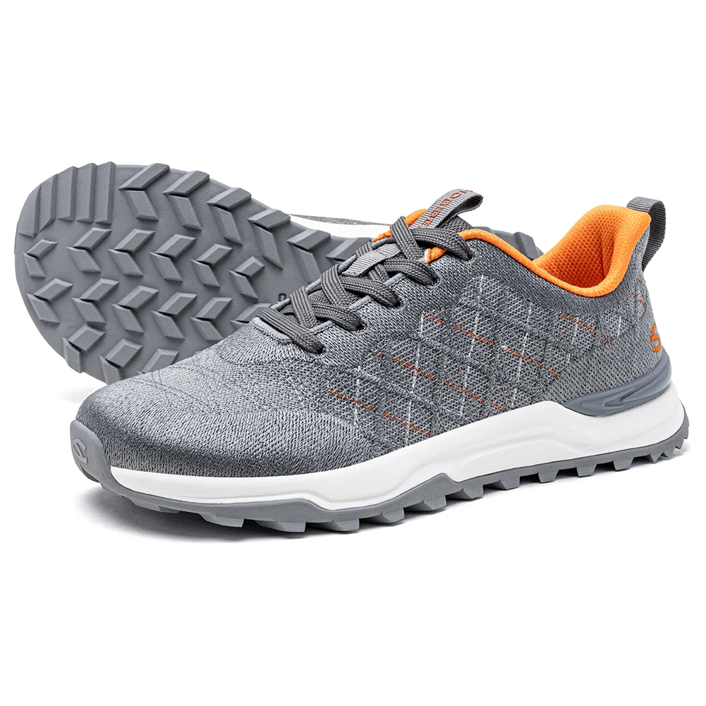 HOBIBEAR Unisex Laufschuhe mit breiter Zehenbox, atmungsaktive Mesh-Strick-Sneaker, rutschfeste, leichte Freizeitschuhe zum Joggen – Detail 10