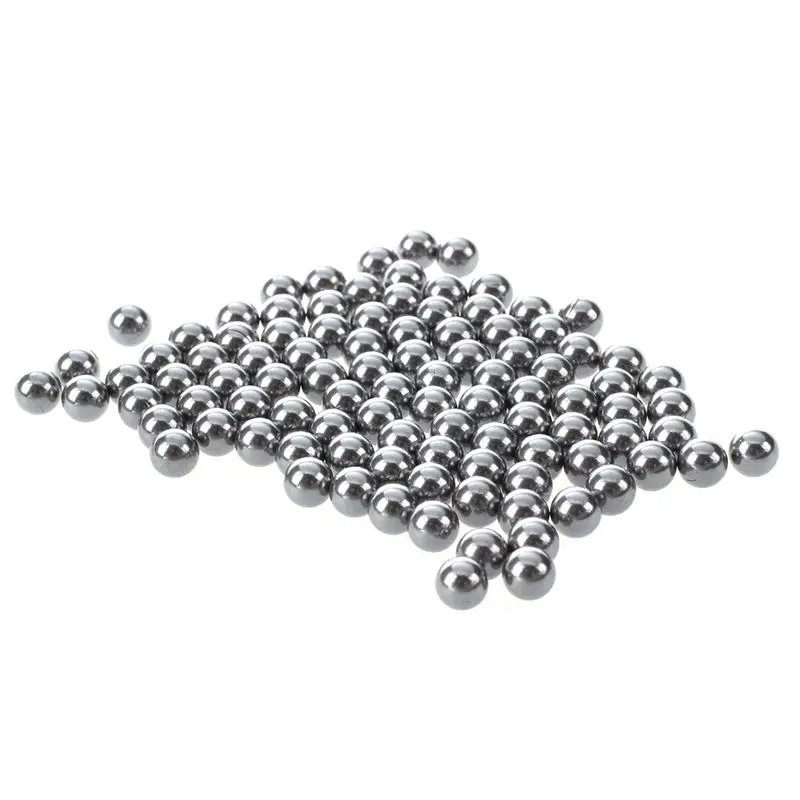 Bike Wheel Bearing Steel Balls Replacement 5mm Diameter 100 Pcs