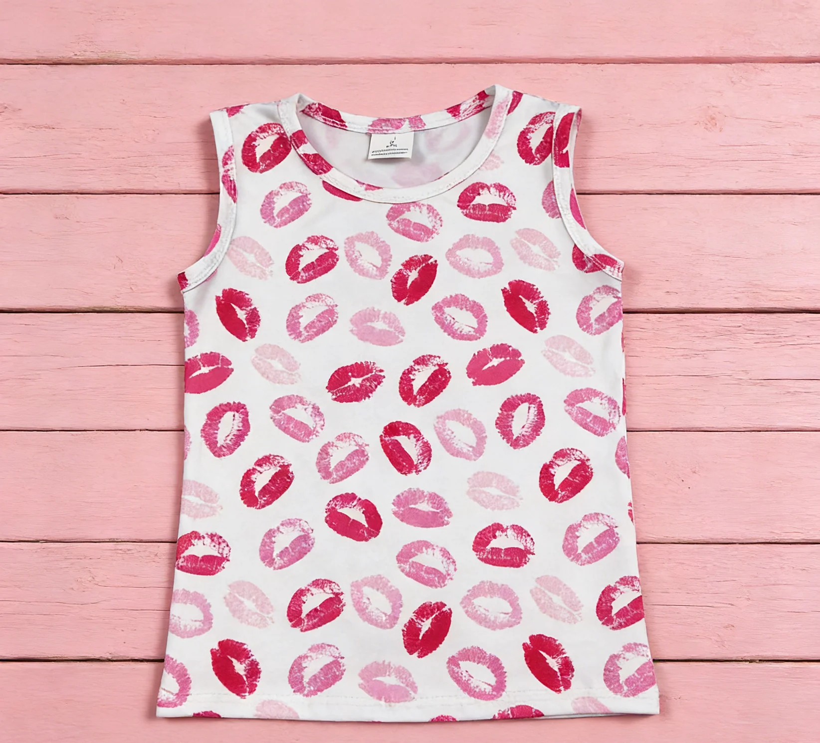 

Z1210-07 GT1419 Kids Clothing Sleeveless Shirt Baby Top
