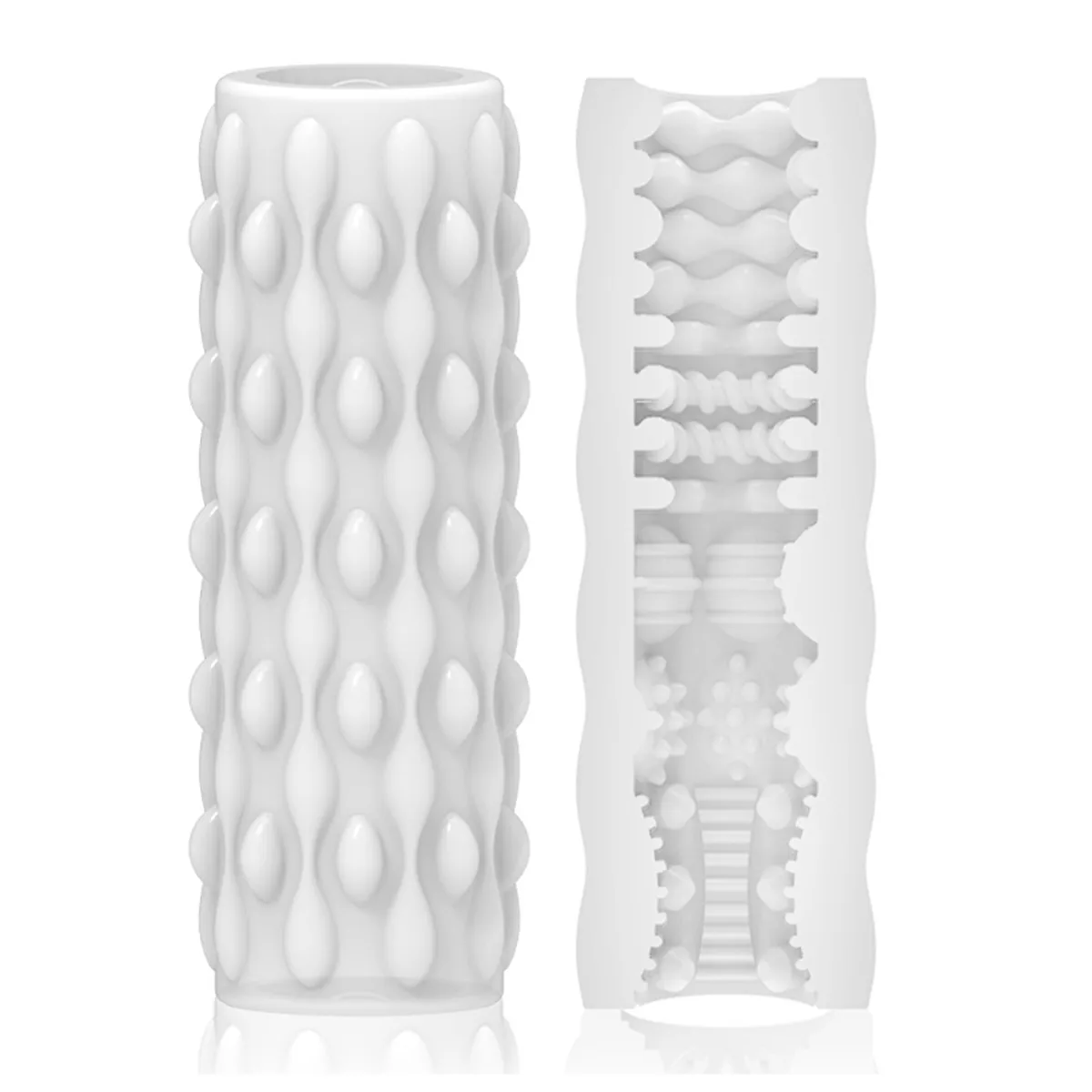 Male Masturbation Penis Pleasure Airplane Cup Device Soft White Pocket Vaginal Sleeve Training 18 Adult Pornographic A Sex Toys