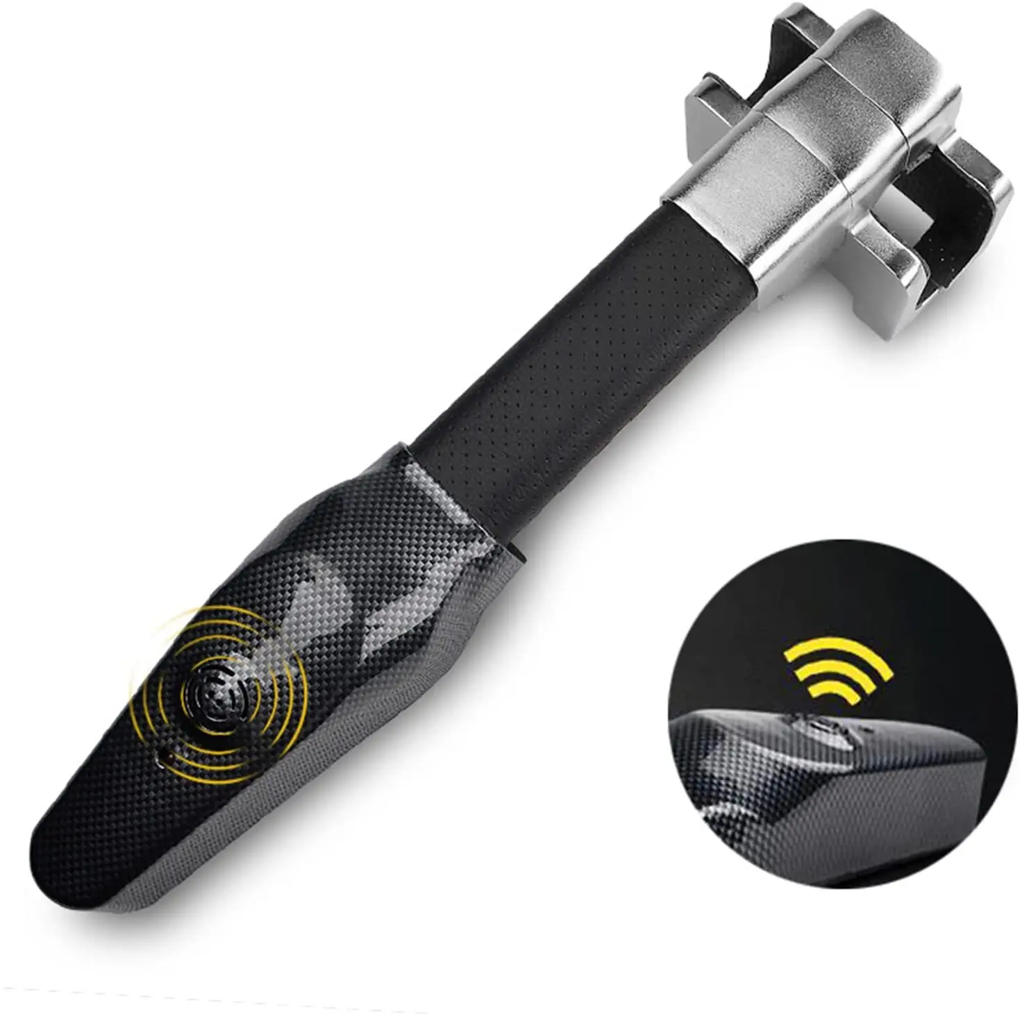 Car Steering Wheel Lock Universal Security Car Anti Theft Safety Alarm Lock Retractable Anti Theft Protection T-Locks