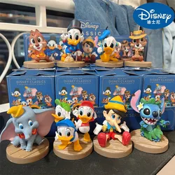 Disney Classics Beast Kingdom Series Stitch Donald Duck Dumbo Dale Chip Pinocchio Model Action Figurine Dolls Toys Collect Gifts