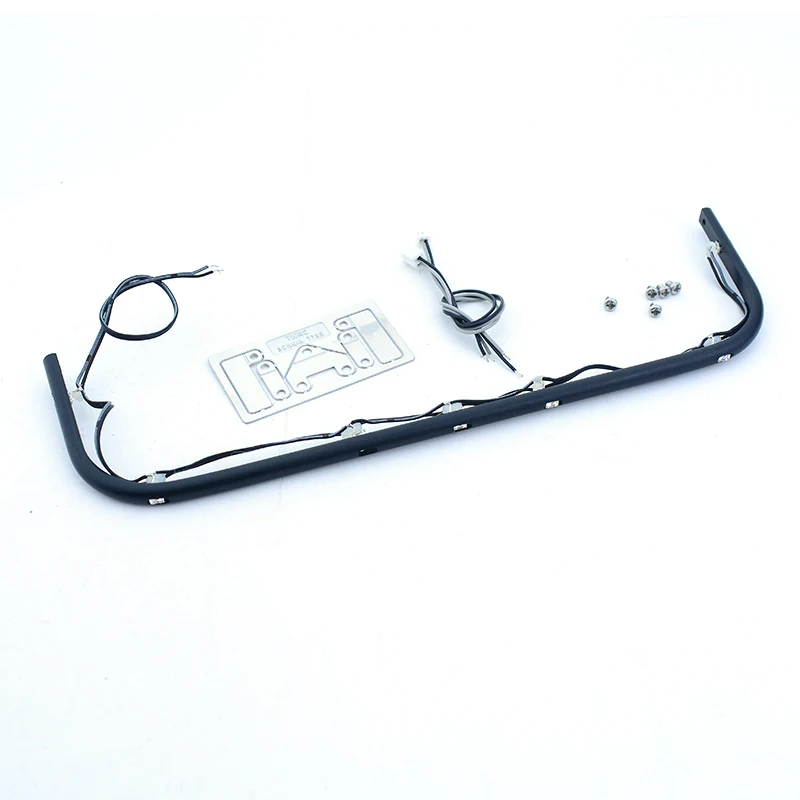 1:14th Scale LED 3V Simulation Front Bumper Light Upgrade Accessories for Tamiya RC Truck SCANIA 770S 6x4 56368 56371 56379