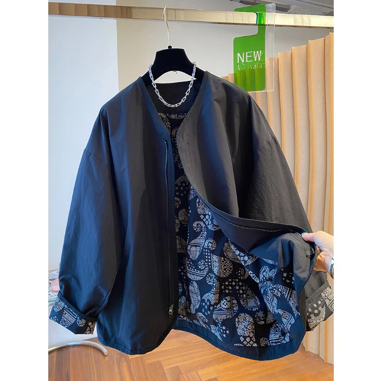 

Модный повседневный кардиган с длинными рукавами большого размера для женщин, универсальный, на раннюю осень, с воротником-стойкой, средней длины, на пуговицах