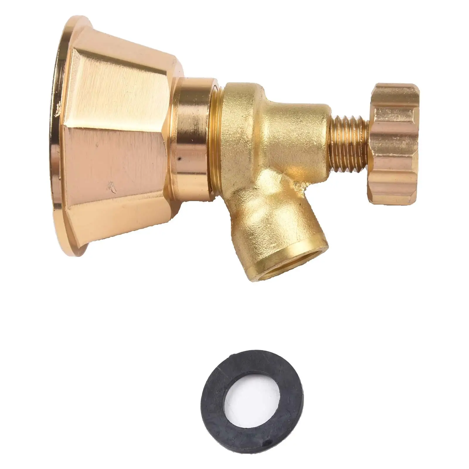 Nozzle Aluminum Gold Agricultural Cyclone Sprinkler Sturdy Thread Adjustable Nozzle Aluminum Gold Multiple Modes