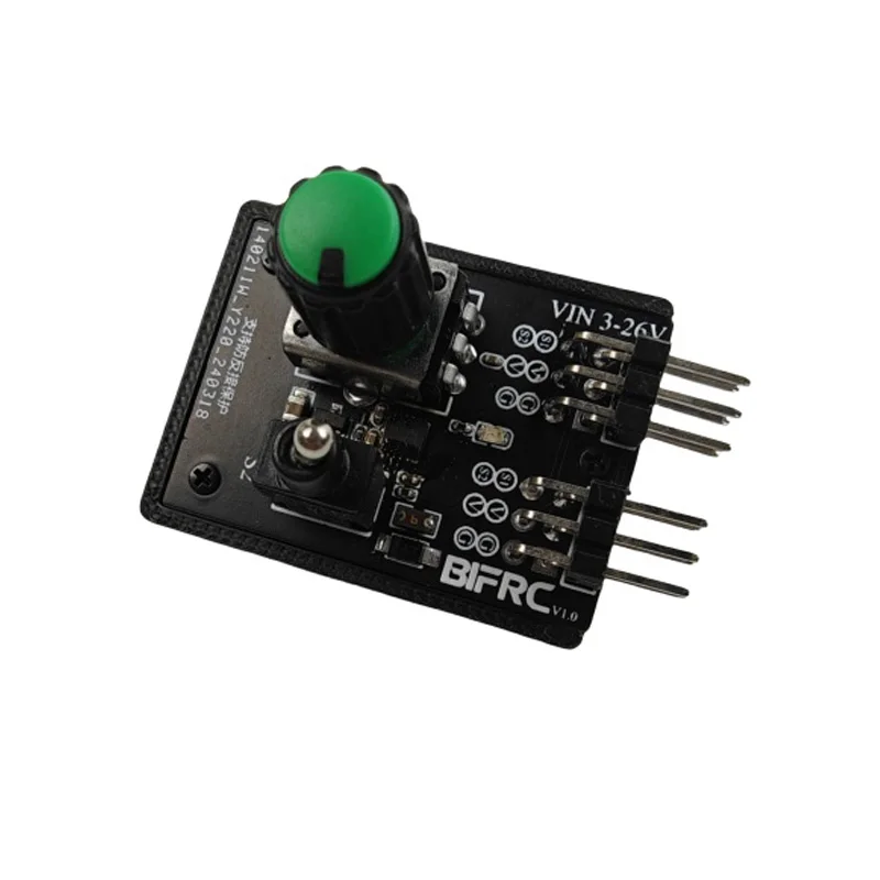 1PCS Dual Channel PWM Test Module Servo Tester with Three-section Switch Supports Motor Reverse Thrust Testing for RC Models ESC