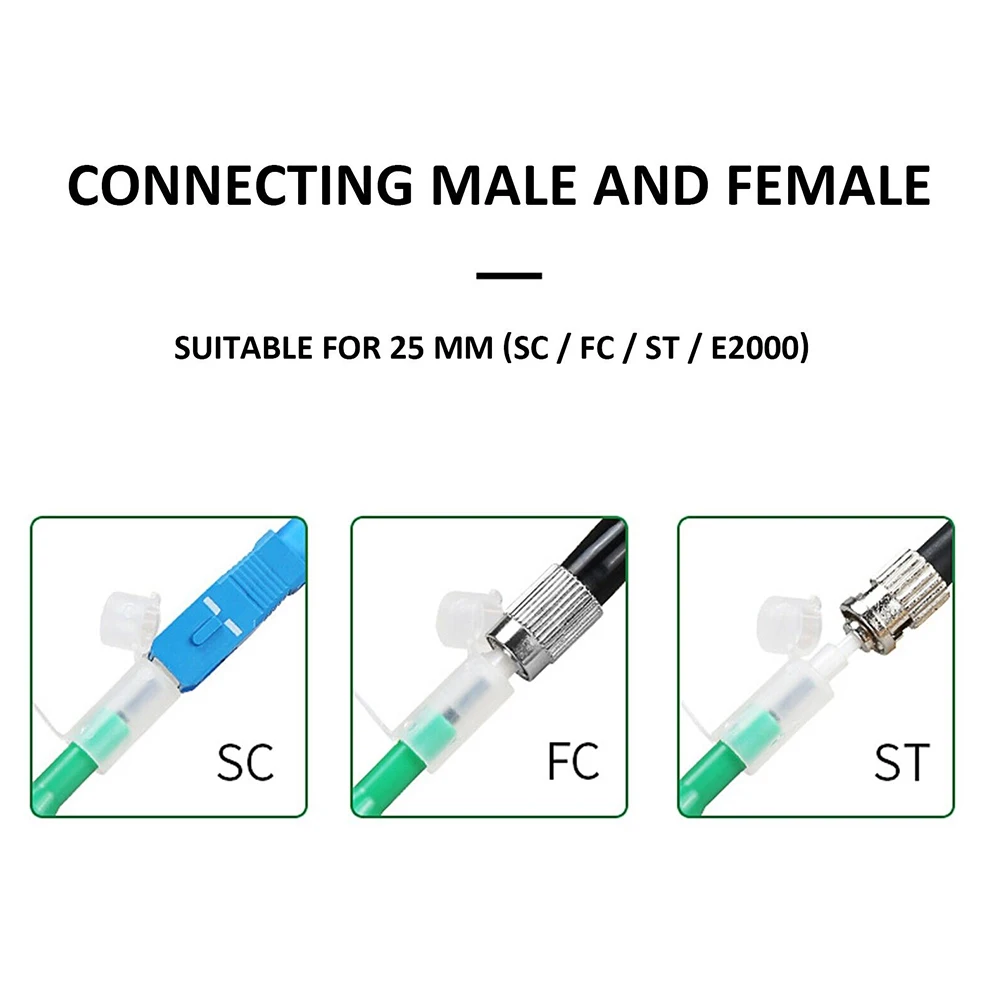 Measurement Fiber Cleaner For SC ST FC E2000 Optical Cleaner Antistatic Resin Cleaning Pen Fiber Optic Brand New