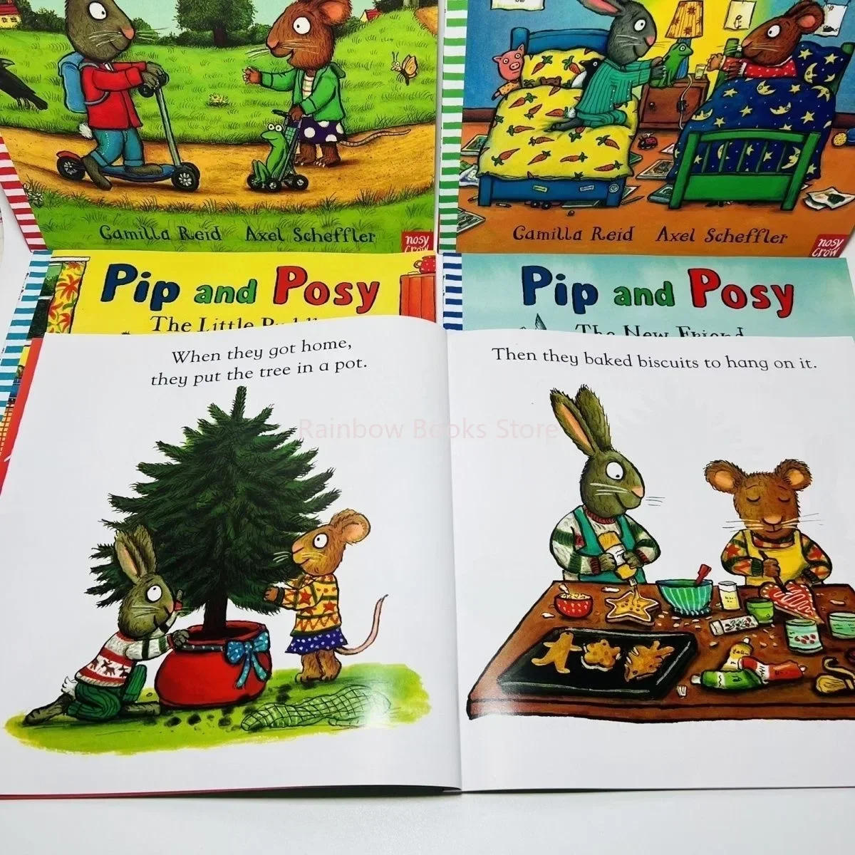 Imagem -02 - Pip e Posy 10 Livro sobre a Versão em Inglês para Fornecer Áudio Gratuito Suporte para Little da Ray Little Tadpole Livro