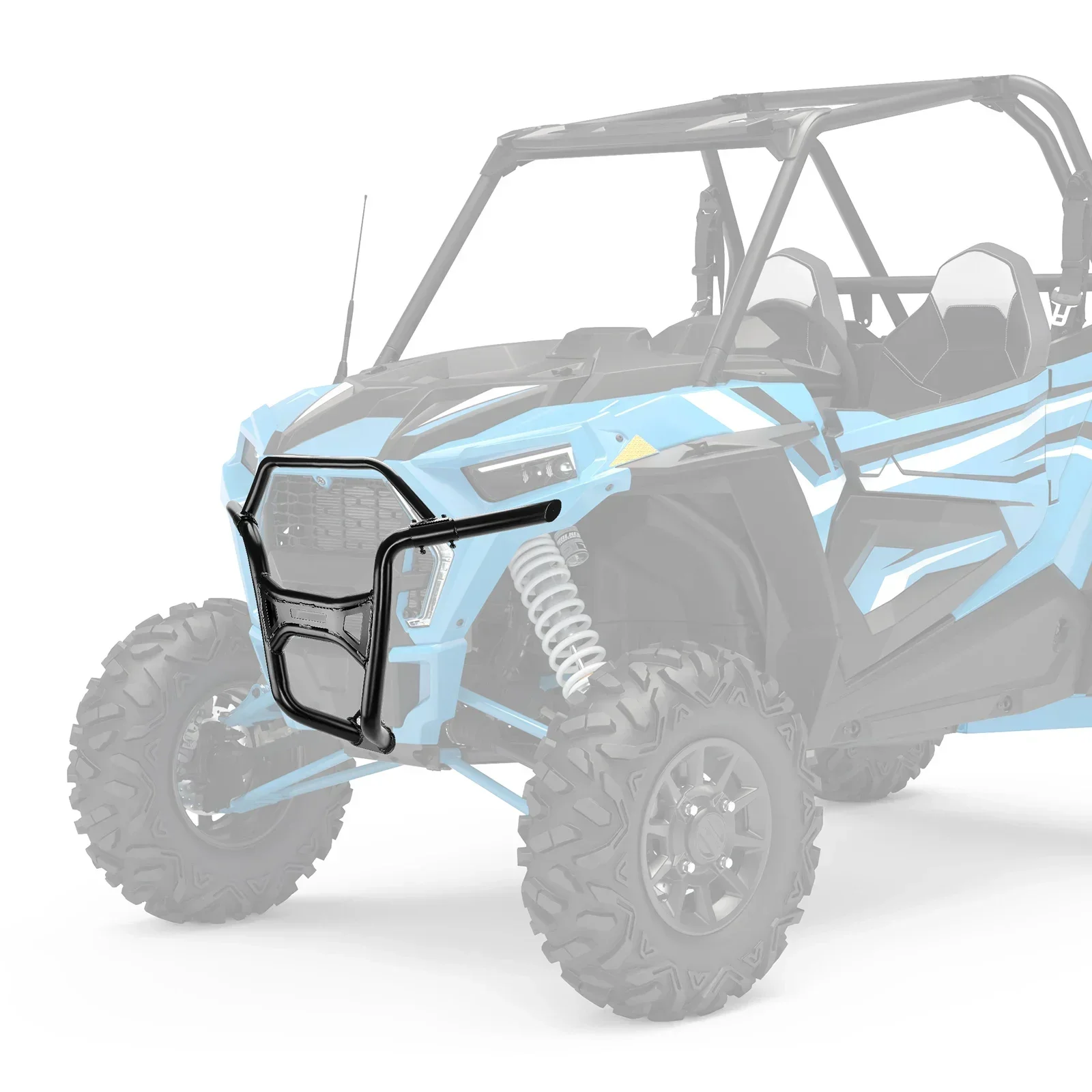 KEMIMOTO UTV Front Guard Bumper Compatible with Polaris RZR XP 1000/ XP 4 1000/ Trail S 900/ Sport /S 1000 2019-2025 #2884019-45