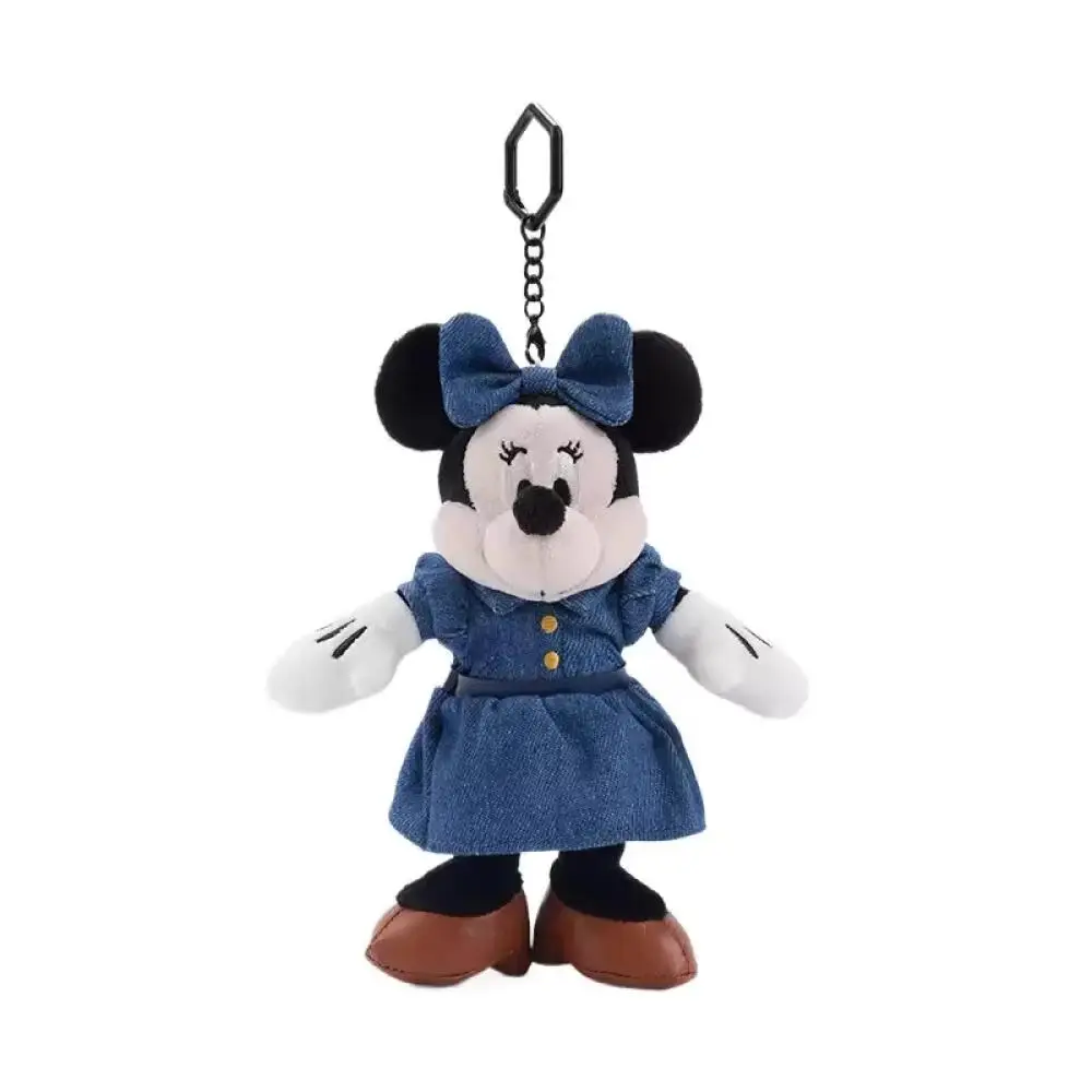 دمية ميكي ماوس وميني ماوس من سلسلة ديزني للشوكولاتة بطول 18 سم، سلسلة مفاتيح، زينة للحقائب والسيارات، هدايا للأزواج في العطلات