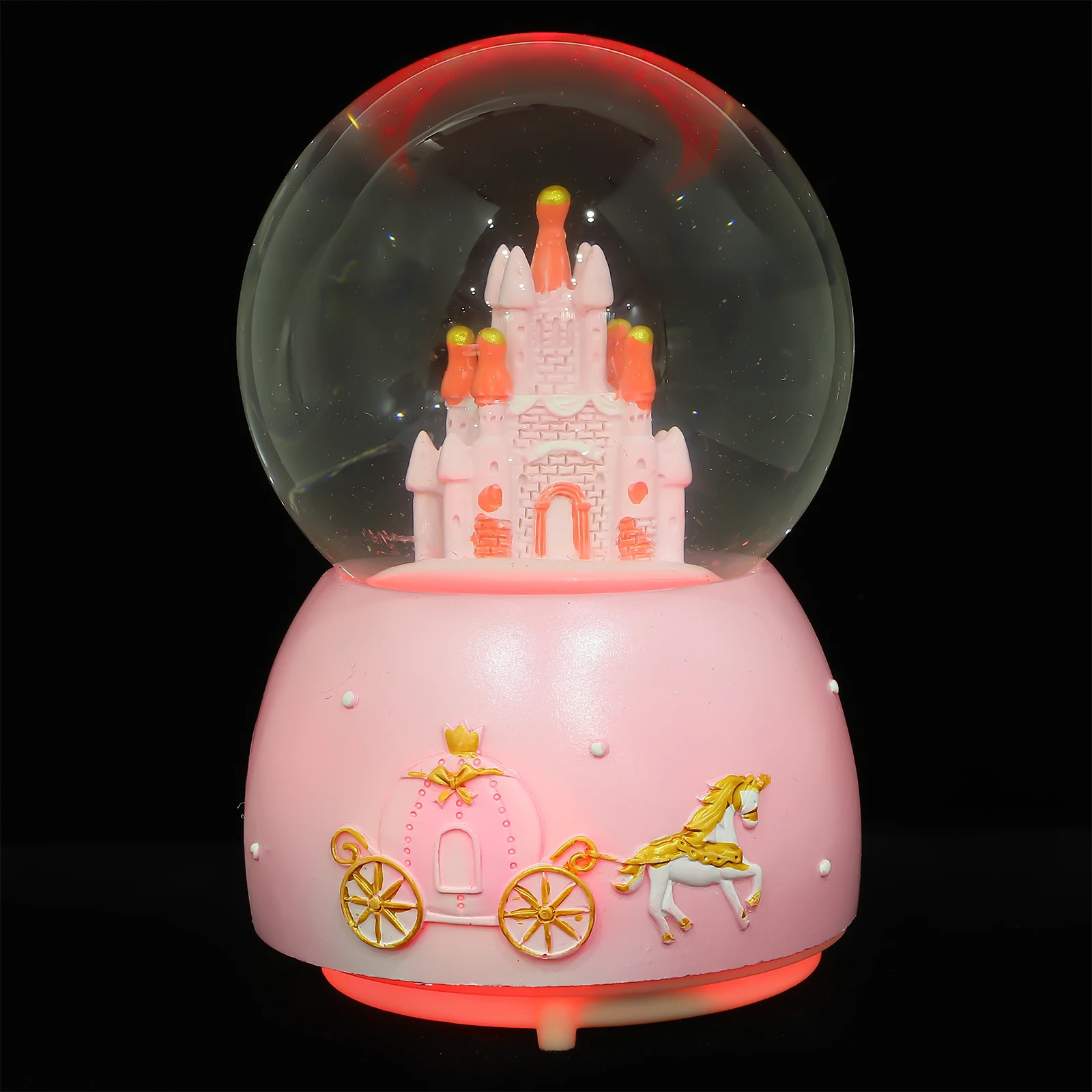 

Music Crystal Ball Crystal Musical Box Musical Castle Globe Decorative Musical Globe