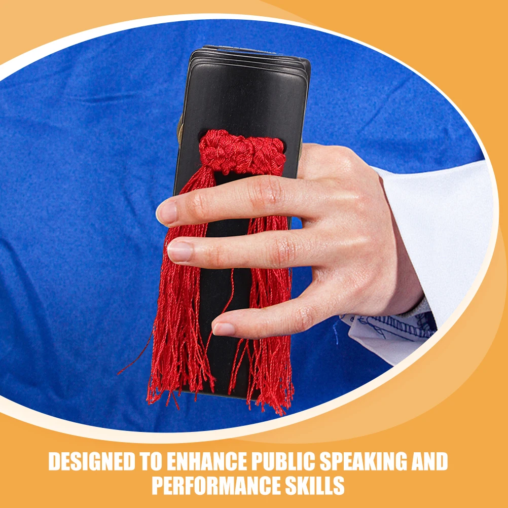 

1Set Bamboo Kuaiban Allegro Clapper Chinese Traditional Percussion Instrument for Kids Beginner Communication Skills