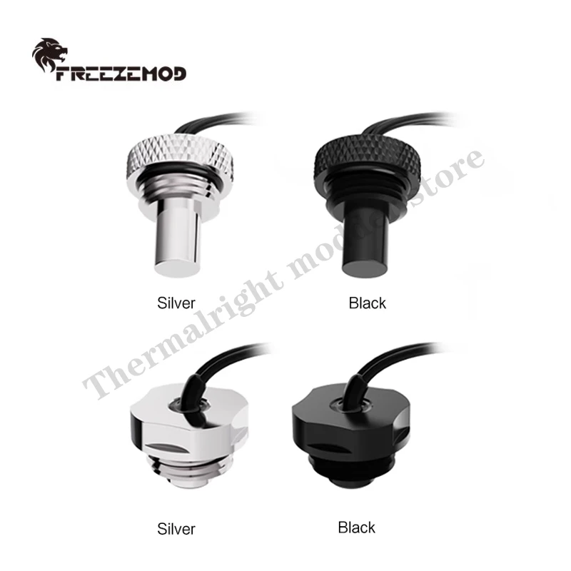 FREEZEMOD 水冷温度測定プラグ 3950 温度計センサー 10K 防水、ショートまたはロング、DT-CWD DT-CWC