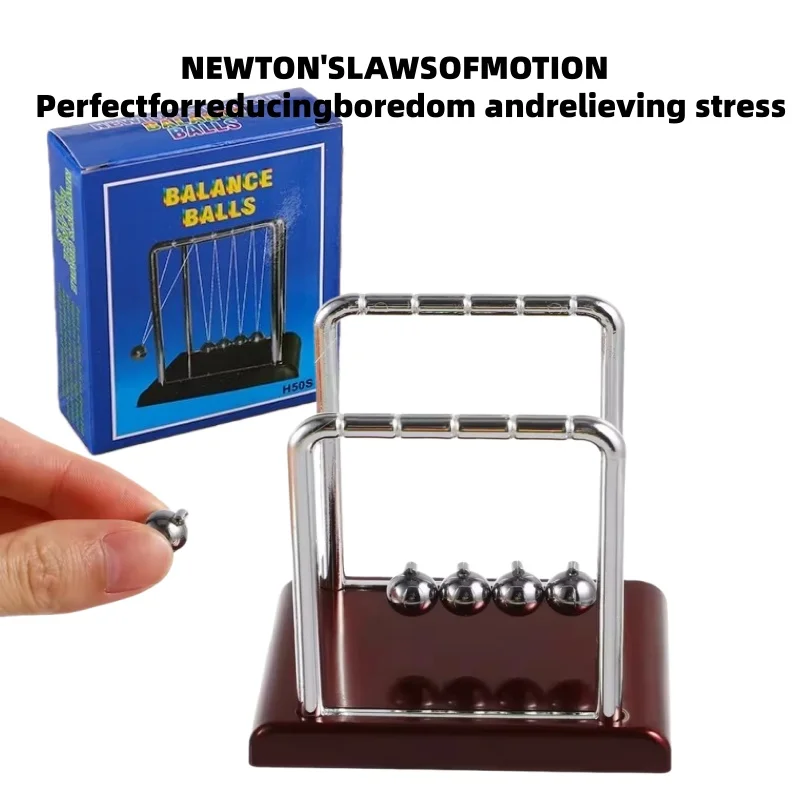 

Desktop Decoration Physical Ornaments Newton Hit Ball Ornaments Event Gifts Student Gifts Pendulum Balls Work Decompression