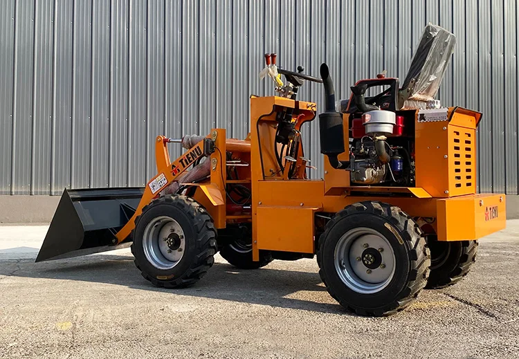 Maßgefertigter TN-904 Diesel-Lader Ausgestattet mit einem 18-25 PS starken Motor Geeignet für Vielfältige Aufgaben Mini-Lader – Detail 12