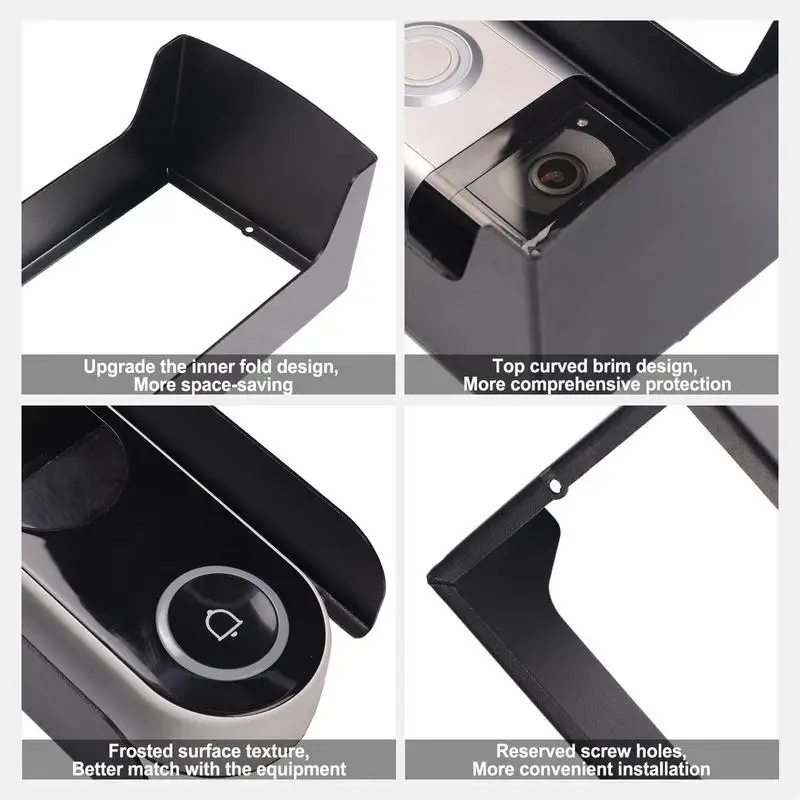 Weatherproof Doorbell Rain Cover Outdoor Doorbell Housing Camera Protector Mart IP Video Intercom WI-FI Video Door Bell Cover