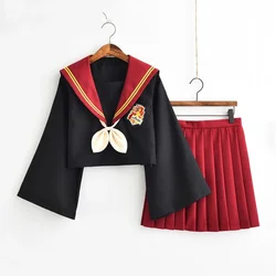 Hermione Sailor Uniform Slytherin Cosplay Performance abbigliamento scuola di stregoneria studente uniforme scolastica gonna a pieghe Set