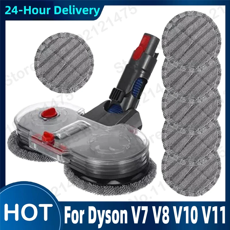 

Electric Floor Mops Head For Dyson V10 V7 V8 V11 Mops Floor Cleaning Replaceable Attachment Parts Dyson Vacuum Accessories