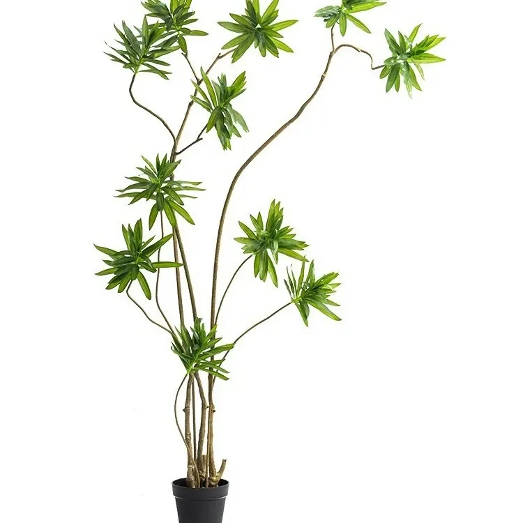 

Lily Bamboo Simulation Green Plant Large Indoor Bionic GreenFalse Potted Plant Simulation Bonsai