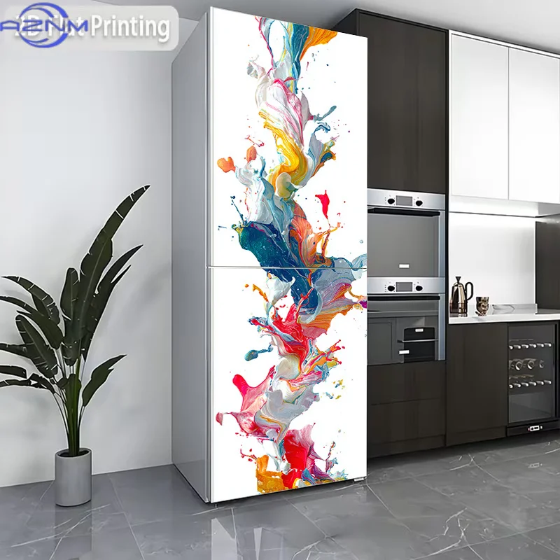 1pc 2D Flat Printed Refrigerator Magnet, 60×180cm, 