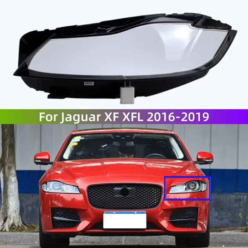 

Для Jaguar XF XFL 2016 2017 2018 2019, крышка автомобильной фары, прозрачный абажур, линза для фар