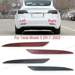 For Tesla Model 3 Model3 2017 2018 2019-2022 Car Rear Bumper Brake Light Tail Stop Turn Signal Reflector Warning Fog Lamp Shell
