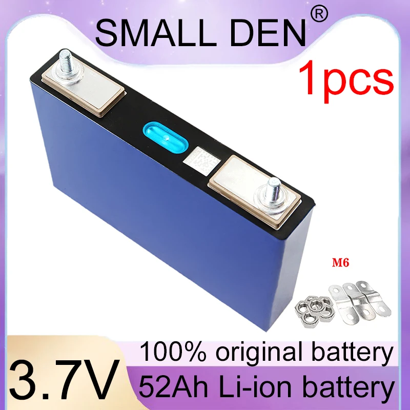 3.7V 52Ah lithium battery suitable for inverter 12V 24V car cigarette lighter motorcycle car engine battery