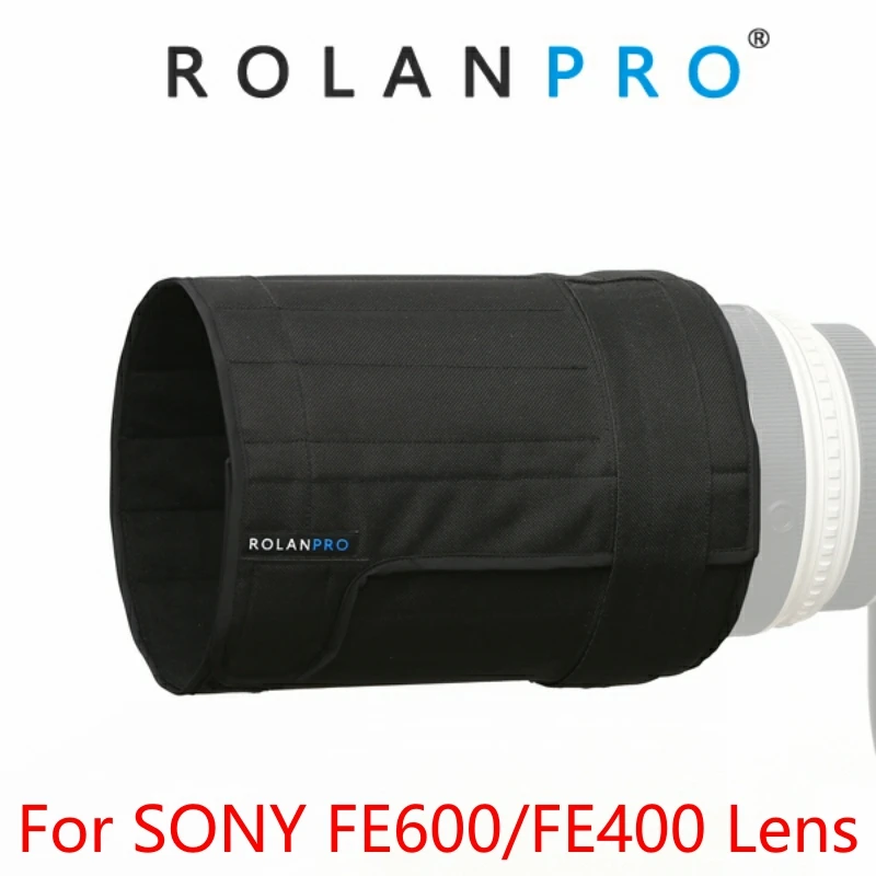 Składana osłona obiektywu ROLANPRO do Sony FE600mmF4 GM OSS SEL600F40GM/ FE 400mm F2.8 GM OSS SEL400F28GM obiektyw osłona/etui
