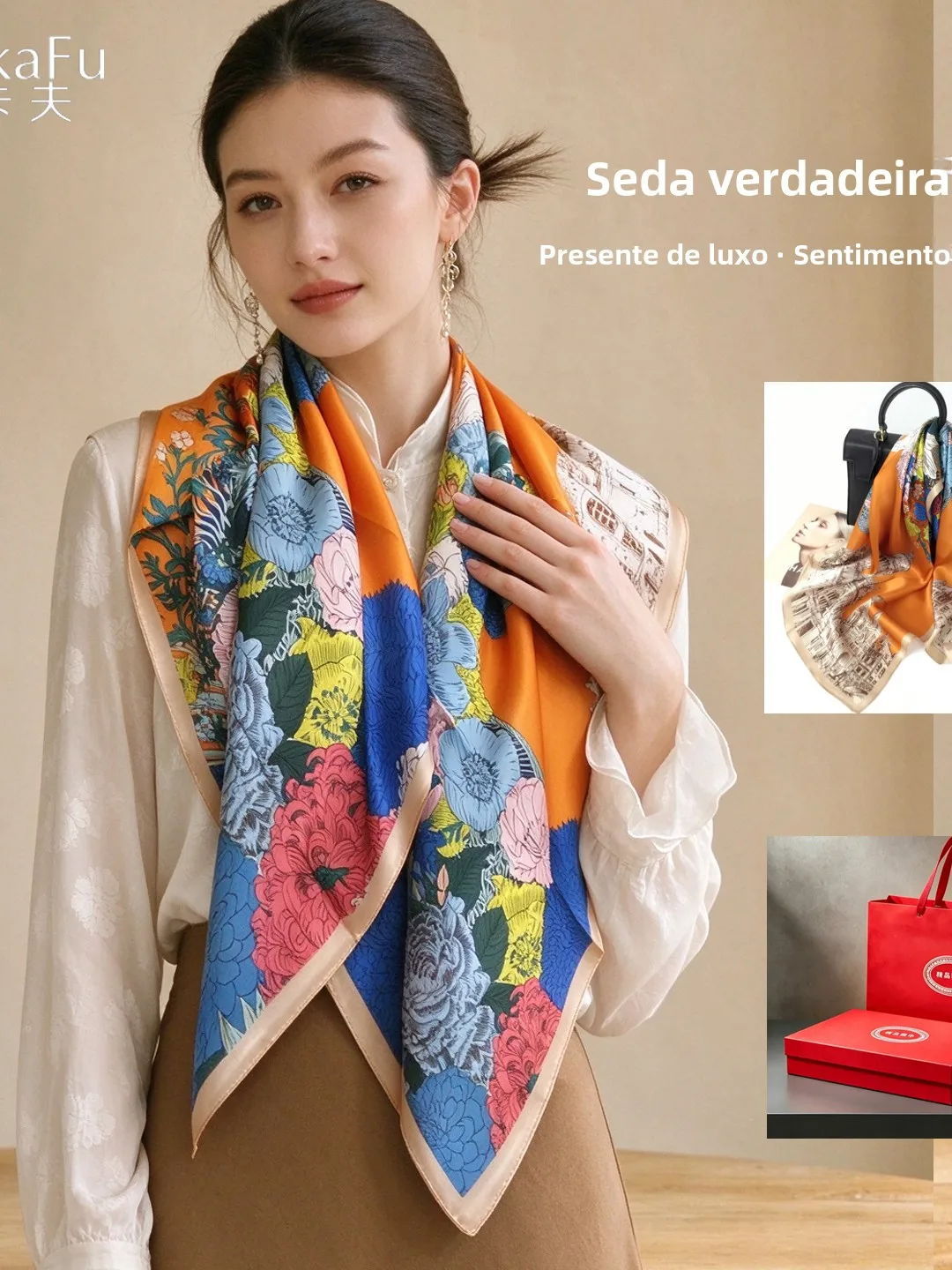 Echarpe-en-soie-mckauf-authentique-chale-carre-en-soie-cadeau-d'anniversaire-pour-femme-dans-un-elegant-coffret-cadeau-imprime-geometrique-automne-hiver
