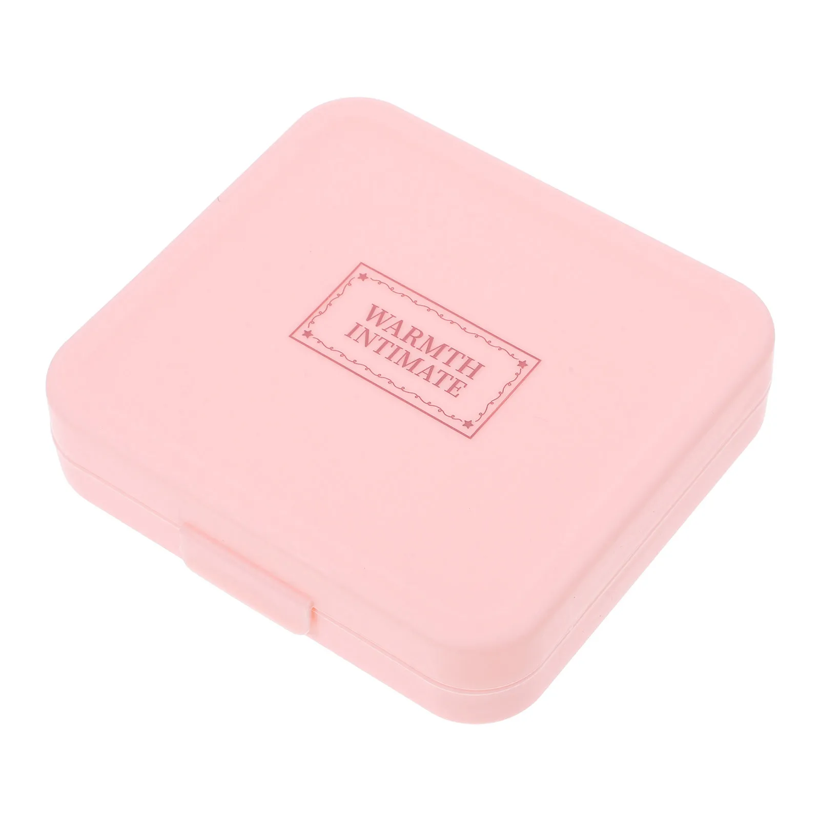 صندوق تخزين حشا حاوية مناديل صحية مدمجة للنساء على الطراز الحديث حامل وسادة منظم للسفر ضروري للإناث