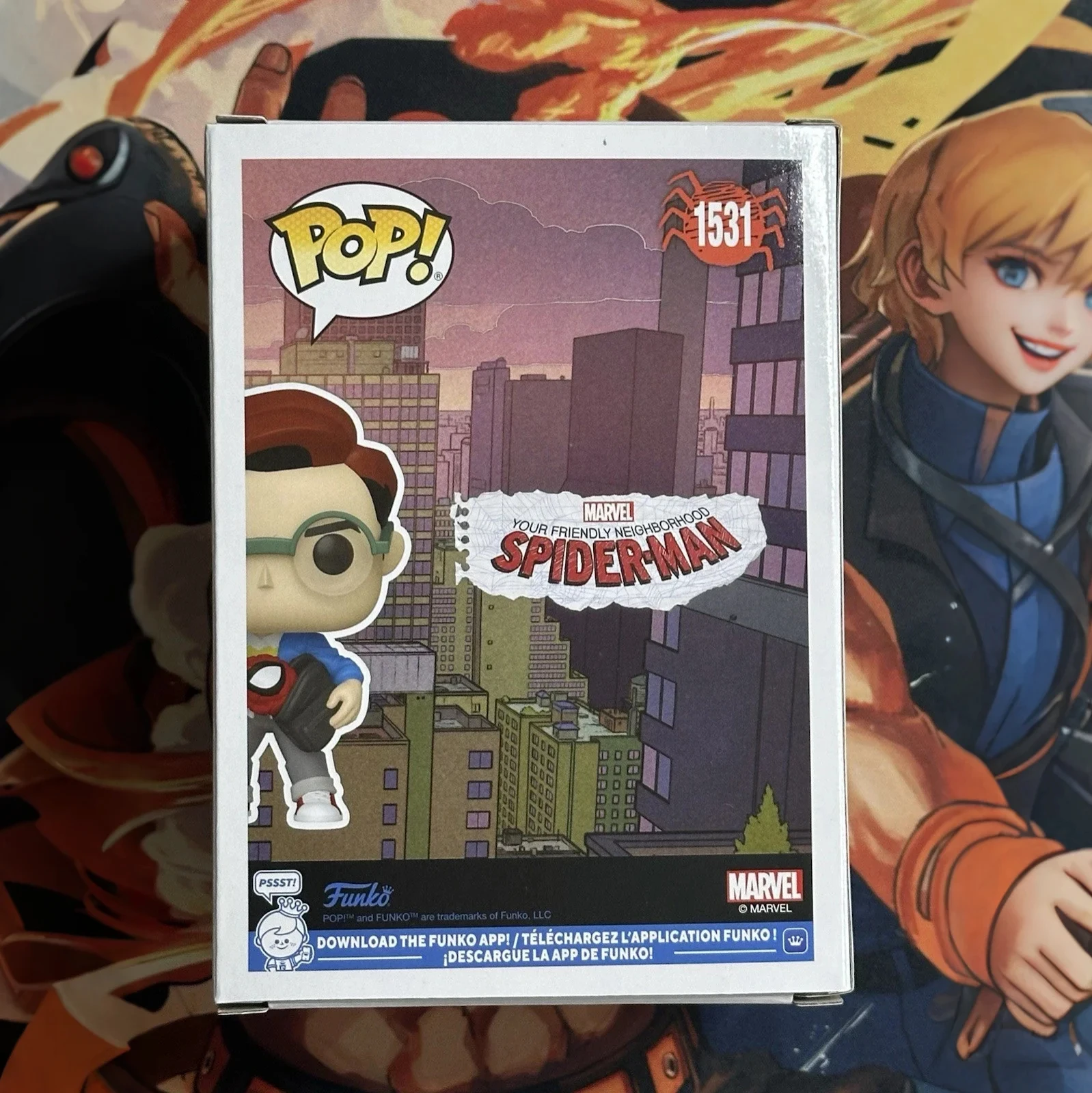 Spider-Man Peter Parker #1531 Action Figures Funko Pop Marvel 4.2inch Vinyl Figure Collectible Limited Edition Model Toy Gift - Image 3