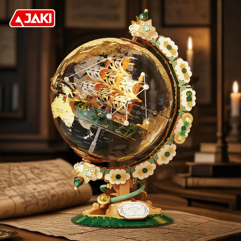 

Конструктор TOPTOY «Светящийся глобус» (Китай), развивающая головоломка, научно-образовательная сборная игрушка, декор, ручная работа, DIY, для мальчиков