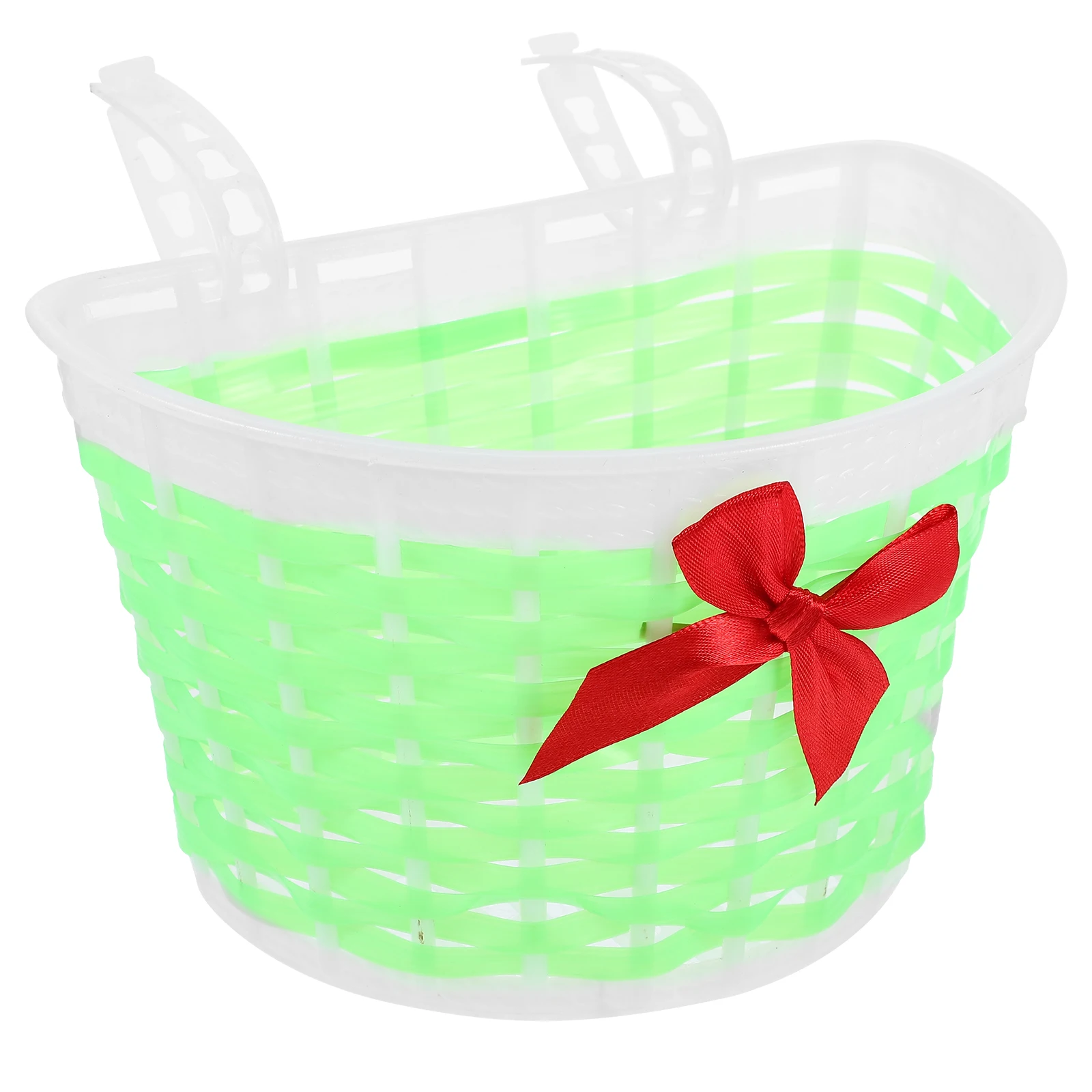 

Scooter Basket Girls Bike Front Woven Frame Music 's Storage Container Toddler