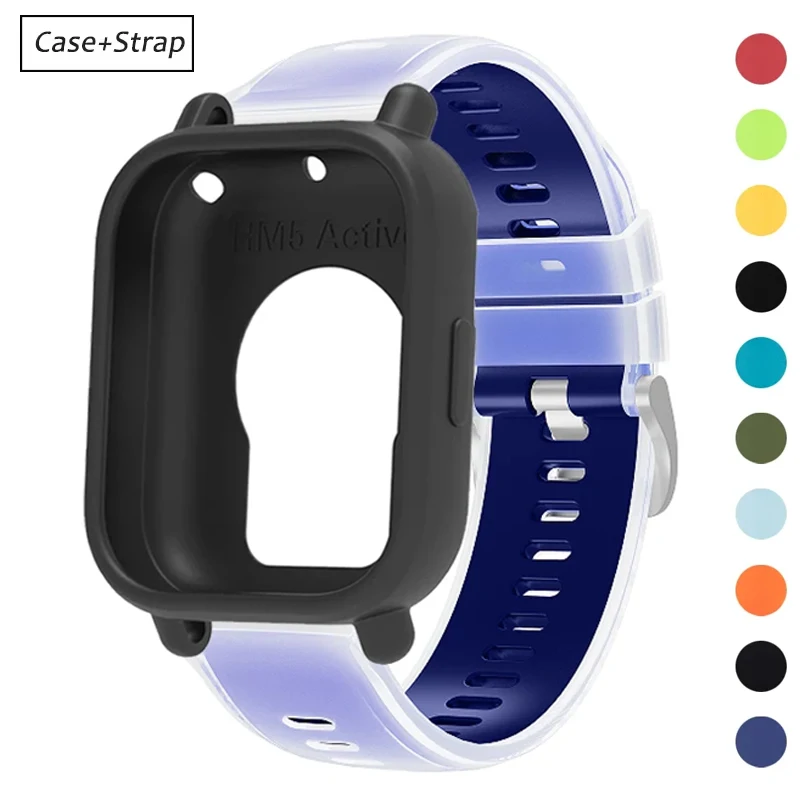 Armband+Hülle für Xiaomi Redmi Watch 5 Active/Lite Smartwatch Zubehör Sportarmband für Redmi Watch 5 Active/5Lite Correa