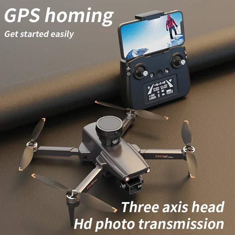 M105 GPS Brushless Drone Profissional HD Aerial Photography 3-Axis Gimbal 1080P Laser Obstacle Avoidance Rc Quadcopter Dron Toy