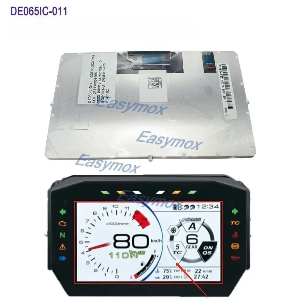 6.5 inch LCD Display Dashboard for BMW C400X GT F750GS F850GS F900R XR S1000RR  R1200GS R1250GS Instrument Cluster Repairment