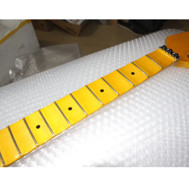 24 Frets Inlay Dots Maple Electric Guitar Neck Fingerboard Wholesale Musical Instruments Accessories