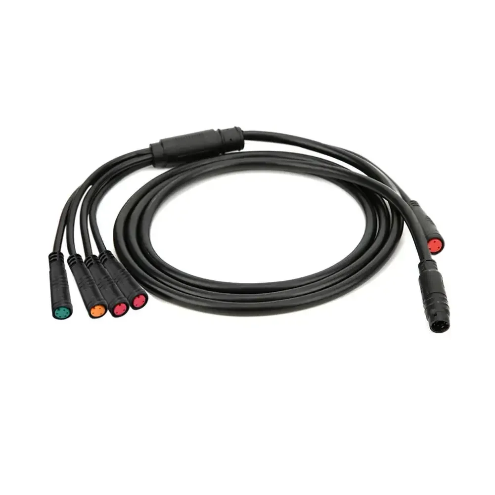 Bike 1T5 Waterproof Connector Cable 9 Pin Controller Cable 913AG 1500mm For Display Controller Headlights Throttle Brake Lines