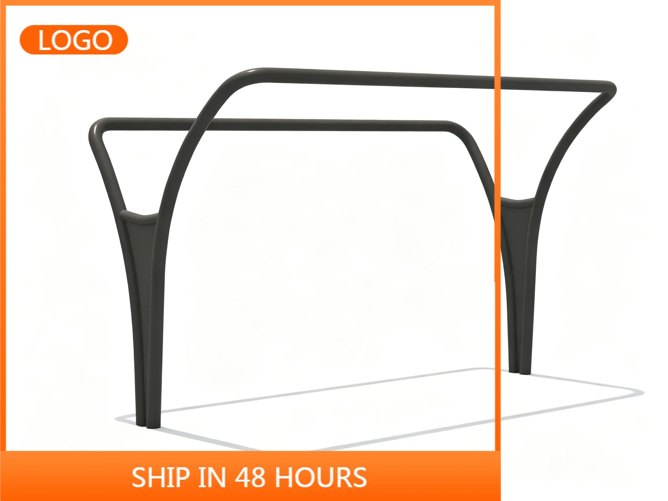 Modular Outdoor Exercise Equipment Galvanized Steel Fitness Frame Stand Public Park Support