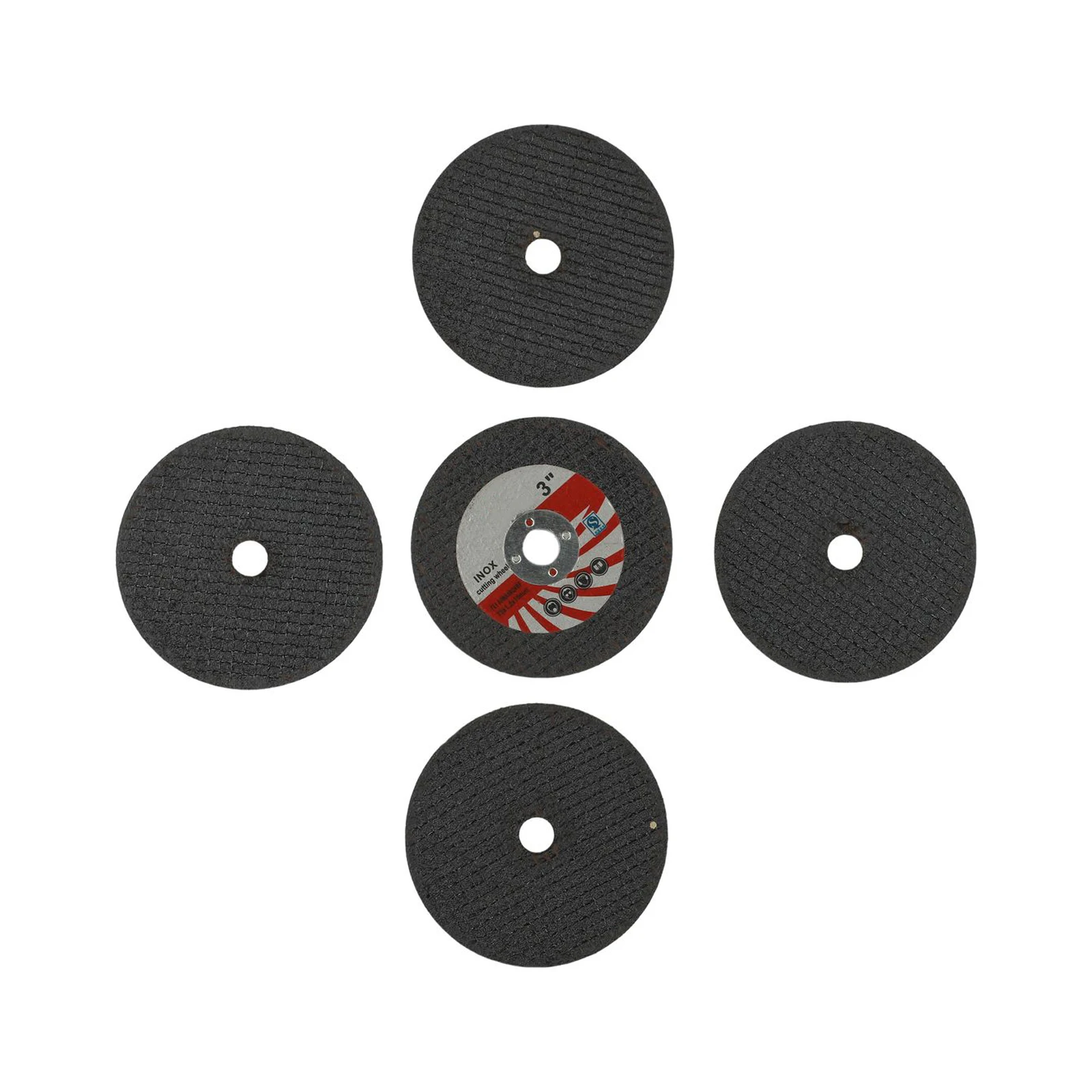 미니 커팅 디스크 원형 송진 그라인딩 휠, 톱날 각도 연마기 부착 커팅 연마 디스크 키트, 75mm, 5 개