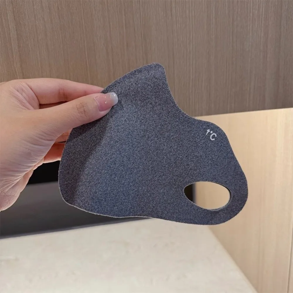 Nowa ciepła maska Dralon, nadająca się do prania, pyłoszczelna osłona na twarz, oddychająca maska damska