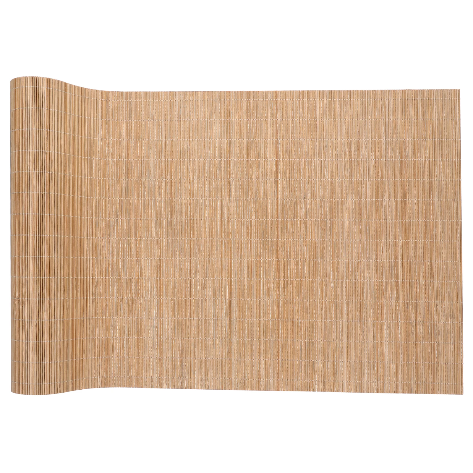 

Runner Cuttable Heat Resistant Bamboo Dining Bamboo Placemats For Decoration Farmhouse Style Tea Mat Rolling Mat Coffee