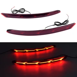 1 Pair 2/3 Function for Hyundai Elantra 2016-2020 Car LED Reflector Light Rear Light Brake Lamp Taillight Back Fog Light Warning