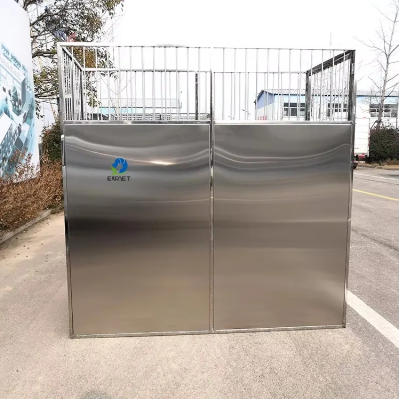 2026 Modular Dog Kennel Movable Large Animal Cat Dog Pet Cage Veterinary Stainless Steel Pet Cage for Commercial Equipment